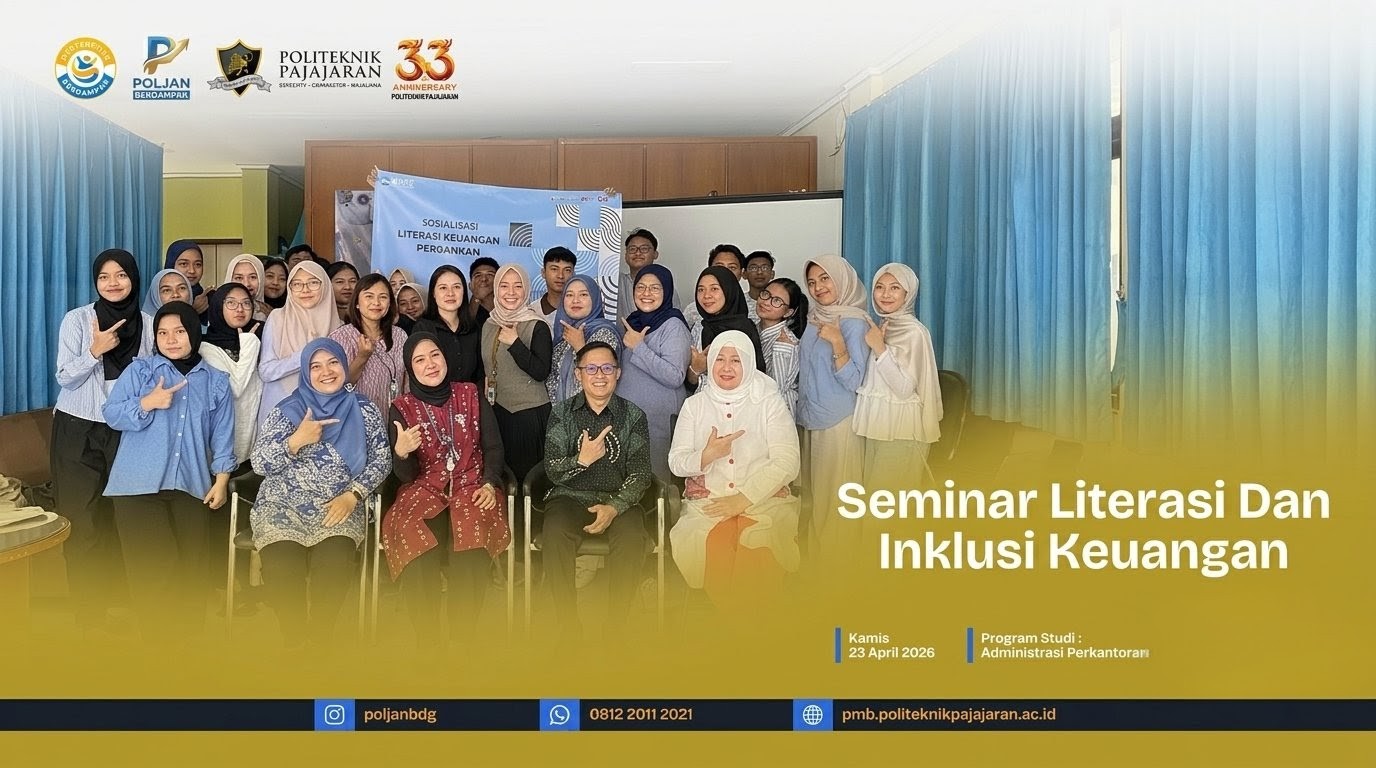 Politeknik Pajajaran Gelar Seminar Literasi dan Inklusi Keuangan Bersama Bank BWS