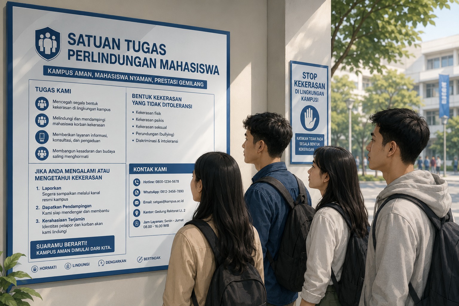 Mengapa Mahasiswa Harus Mengenal Satgas Anti Kekerasan?